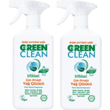 Green Clean Organik Yağ Çözücü 500 ml 2'li