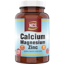 Ncs Calcium Magnesium Çinko D&k Kalsiyum Vitamin 120 Tablet