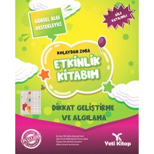 Yeti Kitap Kolaydan Dikkat Geliştirme ve Algılama Kitabım
