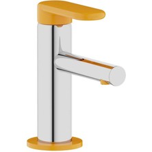 VitrA Sento A42666 Çocuk Lavabo Bataryası, Krom - Sarı