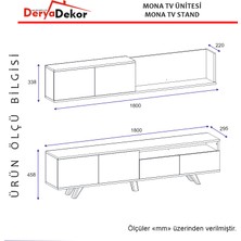 Derya Dekor Mono Tv Ünitesi