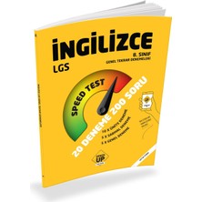 Speed Up Publishing 8. Sınıf Lgs Speed Test Deneme