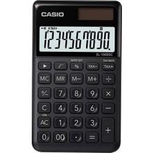 Casio 10 Tuşlu Siyah Cep Tipi Hesap Makines  SL-1000SC-BK