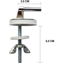 Cansu Alttan Sıkmalı Metal Klozet Kapak Montaj Vidası