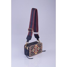 MOTTİF İSTANBUL Mottif  Istanbul  Otantik Dokuma Kadın Postacı Çanta 1071.08