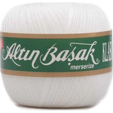 Altınbaşak Klasik Dantel Ipi No 70 Beyaz