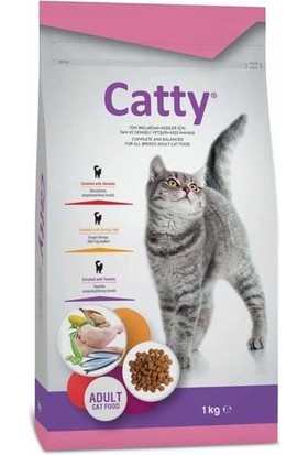 Catty Tavuklu Yetişkin Kedi Maması 1 kg