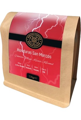 Sirius Coffee Honduras San Marcos 250 gr