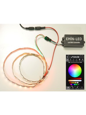 Emin Led WS2812B Şerit LED 5V Wifi Controller