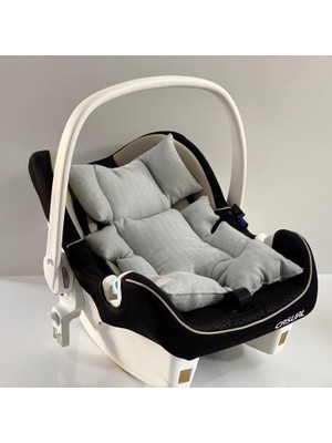 Baby of City Müslin Kumaş Puset Anakucağı ve Bebek Arabası Minderi
