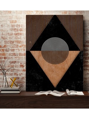 Bk Gift Modern Art Tasarımlı Kanvas Tablo 70X100CM-9