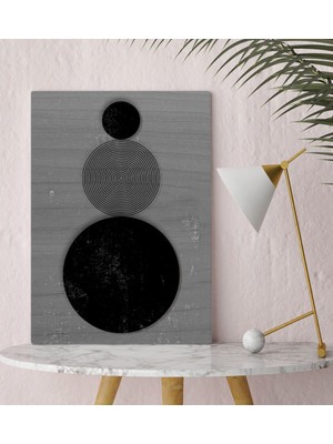 Bk Gift Modern Art Tasarımlı Kanvas Tablo 30X50CM-7