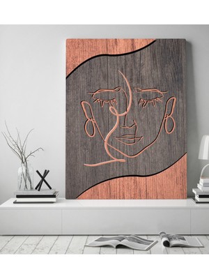 Bk Gift Minimalist Art Tasarımlı Kanvas Tablo 50X70CM-4