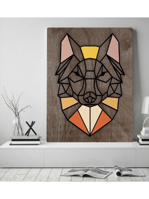 Bk Gift Kurt Tasarımlı Kanvas Tablo 50X70CM-2