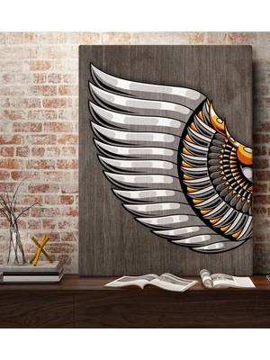 Bk Gift Kanat Tasarımlı Kanvas Tablo 70X100CM-1