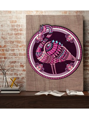 Bk Gift Flamingo Tasarımlı Kanvas Tablo 70X100CM-1