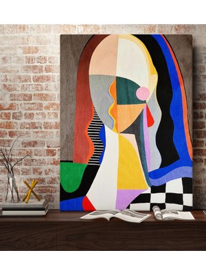 Bk Gift Dear Mona Tasarımlı Kanvas Tablo 70X100CM-1