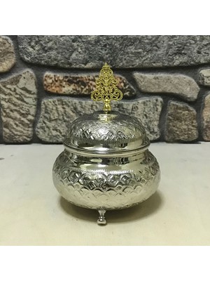 Efemir El Işlemesi Bakır Şekerlik