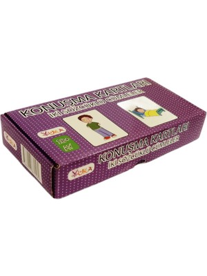 Yuka Kids Konuşma Kartları  İki Sözcüklü Cümleler