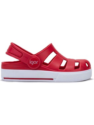 Igor S10277-005 Ola Rojo Sandalet