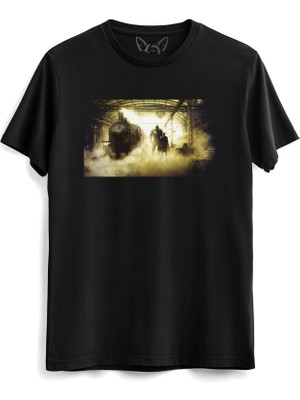 Alfa Tshirt Fullmetal Alchemist Baskılı Çocuk Siyah Tshirt