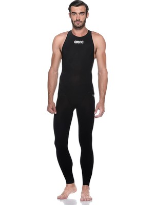 Arena Man Full Leg Suit Vıı Powerskin Erkek Siyah Yüzücü Yarış Mayosu 2512450
