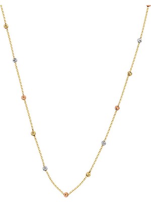 Bilezikci Dorika Toplu 14 Ayar Altın Kolye