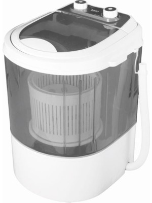 Bood Portatif Mini Kamp Karavan Çamaşır Makinesi 3 kg