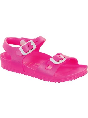 Birkenstock Rio Eva Neon Pink Çocuk Sandalet 126123
