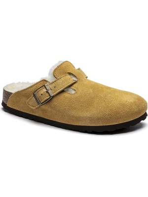 Birkenstock Boston Fur Vl Kadın Terlik 1017655