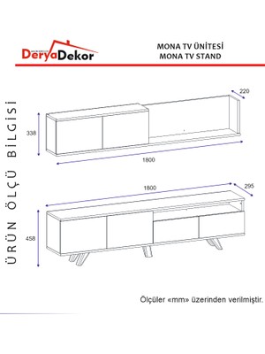 Derya Dekor Mono Tv Ünitesi