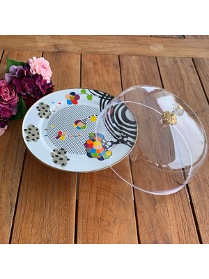 Ezem Benetton Emaye Kek Fanusu