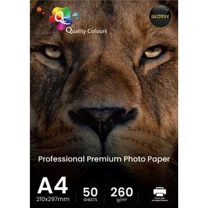 A4 Fotoğraf Kağıdı 260 gr Parlak 50 Yaprak