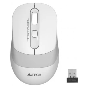A4TECH FG10 2000 Dpı Nano USB Kablosuz Mouse Beyaz