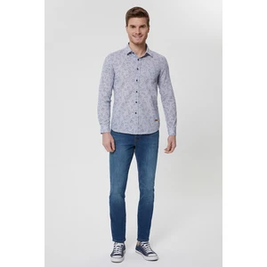 Lee Cooper Tıtus Erkek Dokuma U.kol Gömlek