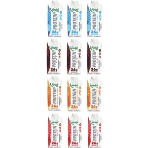 Protein Süt Karışık Set Vanilya, Kakao, Muz ,çilek 12'li
