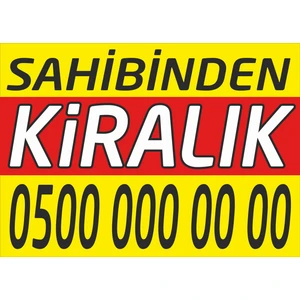 3e Reklam Sahibinden Kiralık 50 x 70 cm Branda Afiş