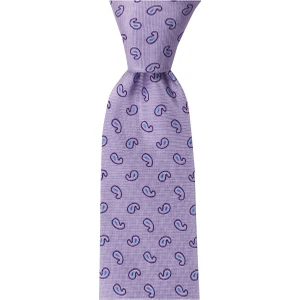 1001 Kravat Lila Renkli 8 cm Genişliğinde Kravat