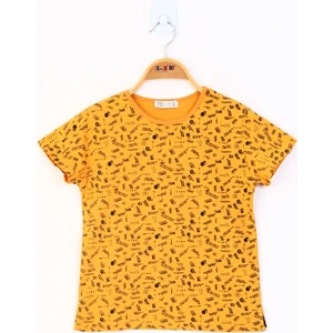 Toontoy Kids Toontoy Erkek Çocuk Komple Baskılı Tişört