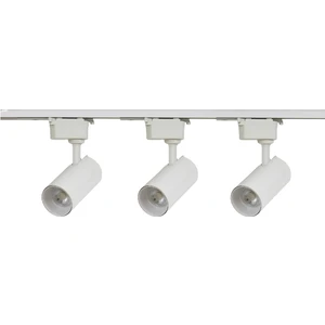 Ucuz Geldi Mini Ray Spot Set Beyaz Kasa Beyaz Işık Gu10 Duylu 3 Spot Lamba + 1 Mt Ray + 3 Gu10 Led Ampul