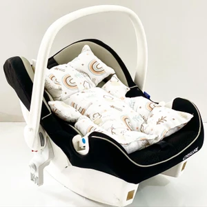 Baby of City Müslin Kumaş Puset Anakucağı ve Bebek Arabası Minderi
