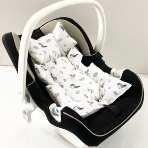 Baby of City Müslin Kumaş Puset Anakucağı ve Bebek Arabası Minderi