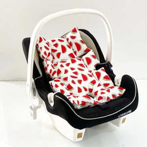 Baby of City Müslin Kumaş Puset Anakucağı ve Bebek Arabası Minderi