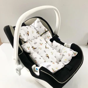 Baby of City Müslin Kumaş Puset Anakucağı ve Bebek Arabası Minderi