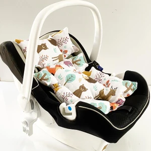Baby of City Müslin Kumaş Puset Anakucağı ve Bebek Arabası Minderi