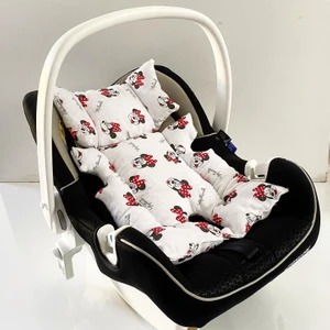 Baby of City Müslin Kumaş Puset Anakucağı ve Bebek Arabası Minderi