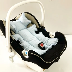 Baby of City Müslin Kumaş Puset Anakucağı ve Bebek Arabası Minderi