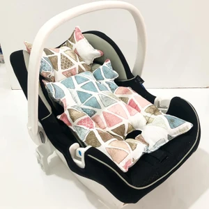 Baby of City Müslin Kumaş Puset Anakucağı ve Bebek Arabası Minderi