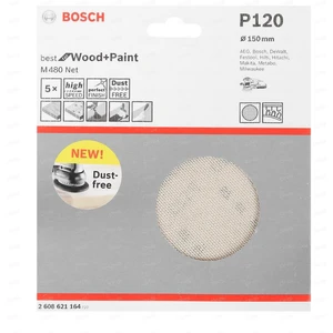 M480 Ağ Zımpara 150MM 120 Kum 5'li Paket