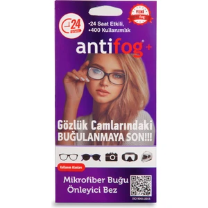 Antifog Gözlük Camı Buğu Önleyici Microfiber Bez